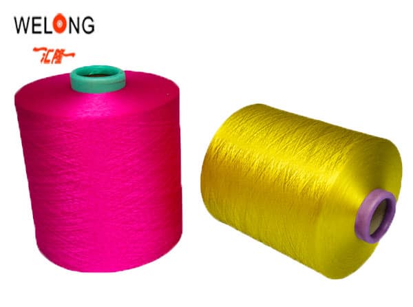 colored dty yarn with good quality